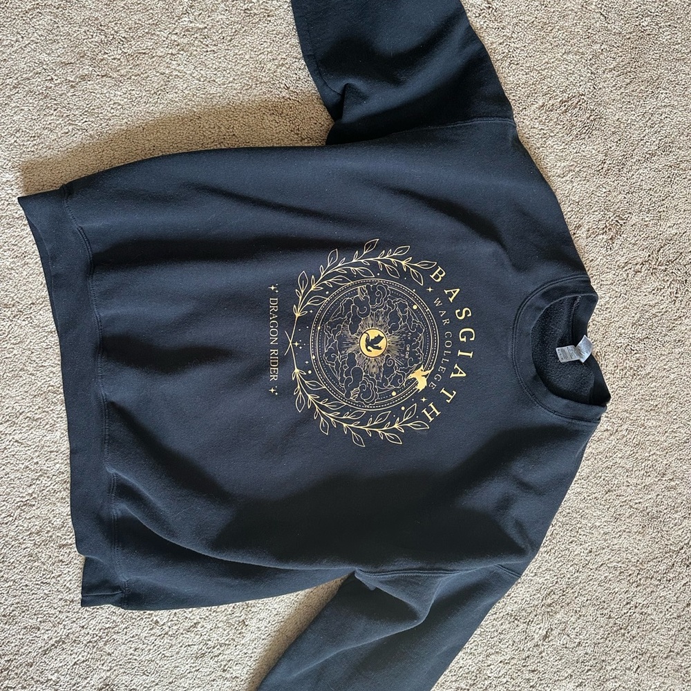 Fourth Wing Basgiath War college sweatshirt XL